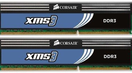 XMS 4GB DDR3-1600 kit
