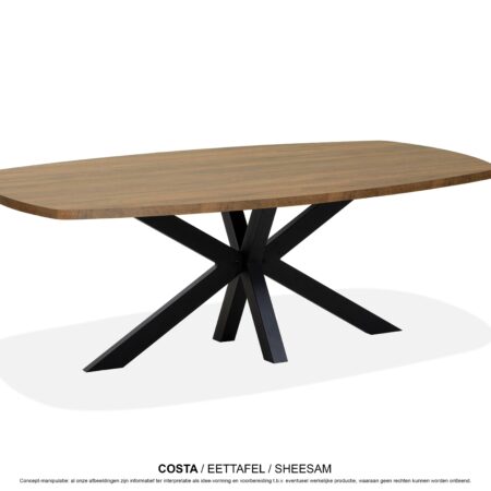 Costa eetkamer tafel 220x120cm