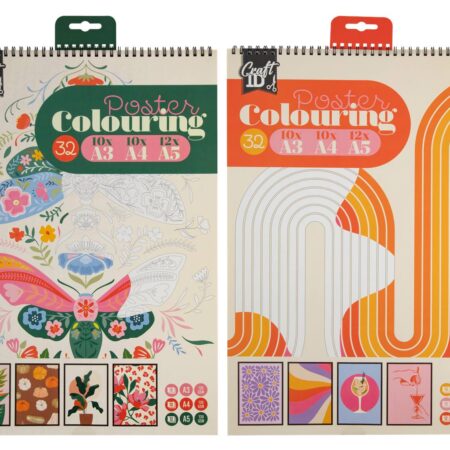 Craft ID Poster Kleurboek A3 formaat | Craft ID
