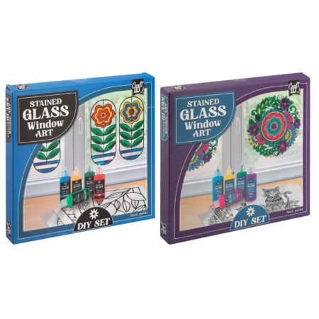 Craft ID glas in lood raamkust