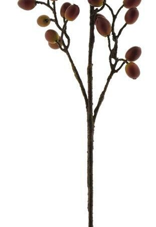 Cranberries spray brown 76cm
