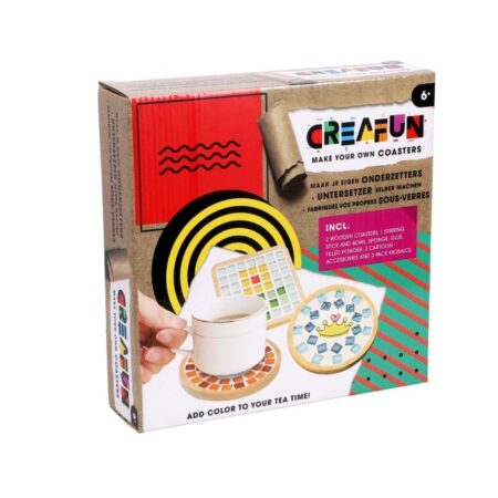 Creafun Hobbyset Maak Je Eigen Onderzetters | Creafun