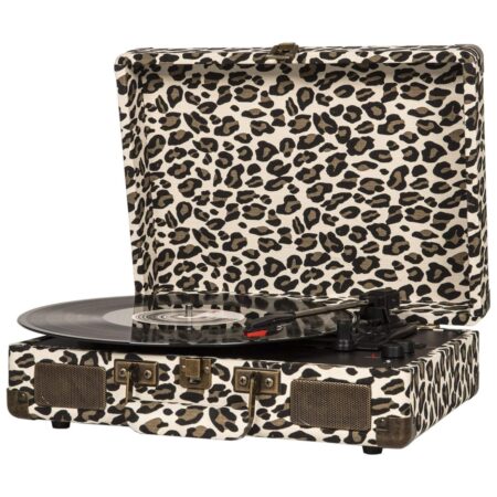 Crosley Cruiser Deluxe Record Player - Leopard | Crosley