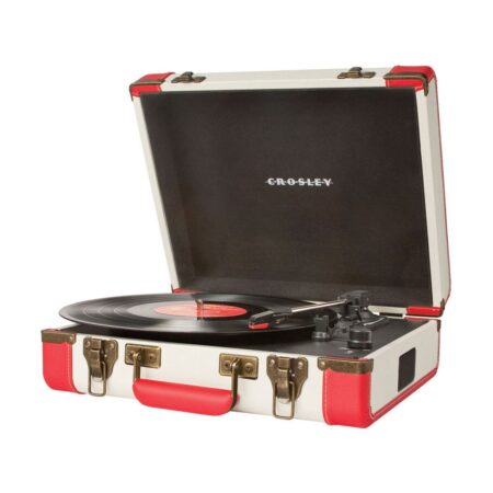Crosley Executive Portable Platenspeler Rood B-Stock | 37% korting | Crosley