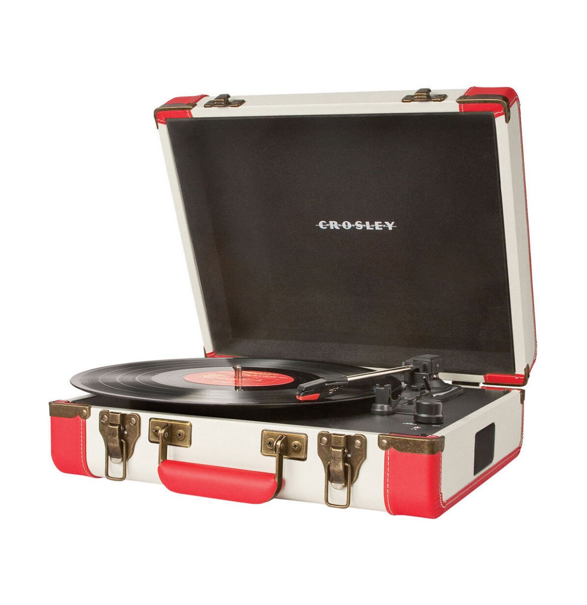 Crosley Executive Portable Platenspeler Rood B-Stock | 37% korting | Crosley