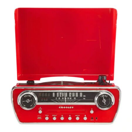 Crosley - Powel 7-in-1 Platenspeler Rood | Crosley