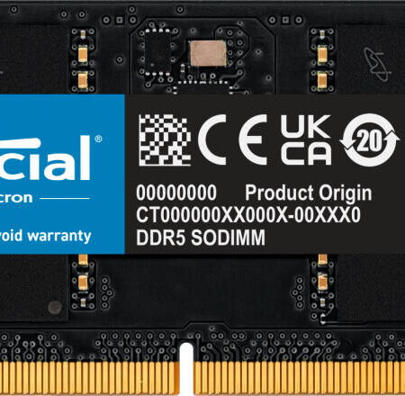 32GB DDR5-5600 sodimm CT32G56C46S5