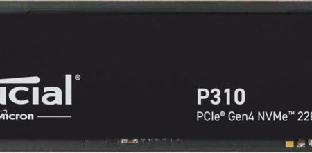Crucial P310 500GB NVMe SSD