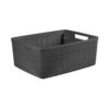 Curver Jute Mandje M 12L Donkergrijs | Curver
