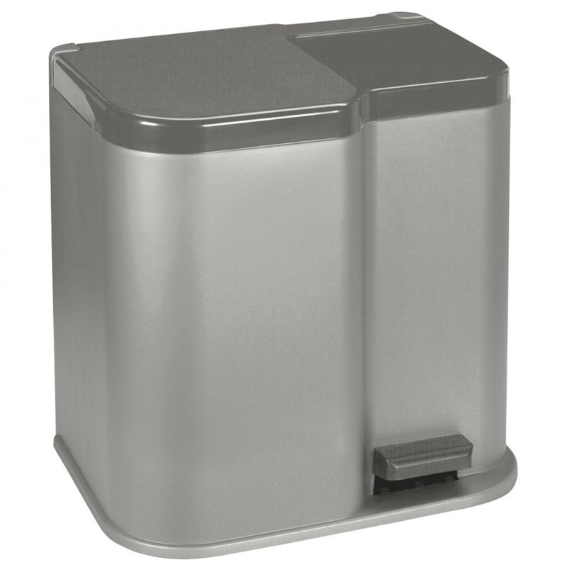 Curver duo pedaalemmer zilver 15+6L zilv | Curver