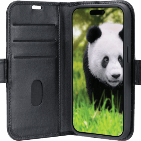 DBramante1928 Copenhagen Slim iPhone 17e/16e Book Case Leer Zwart