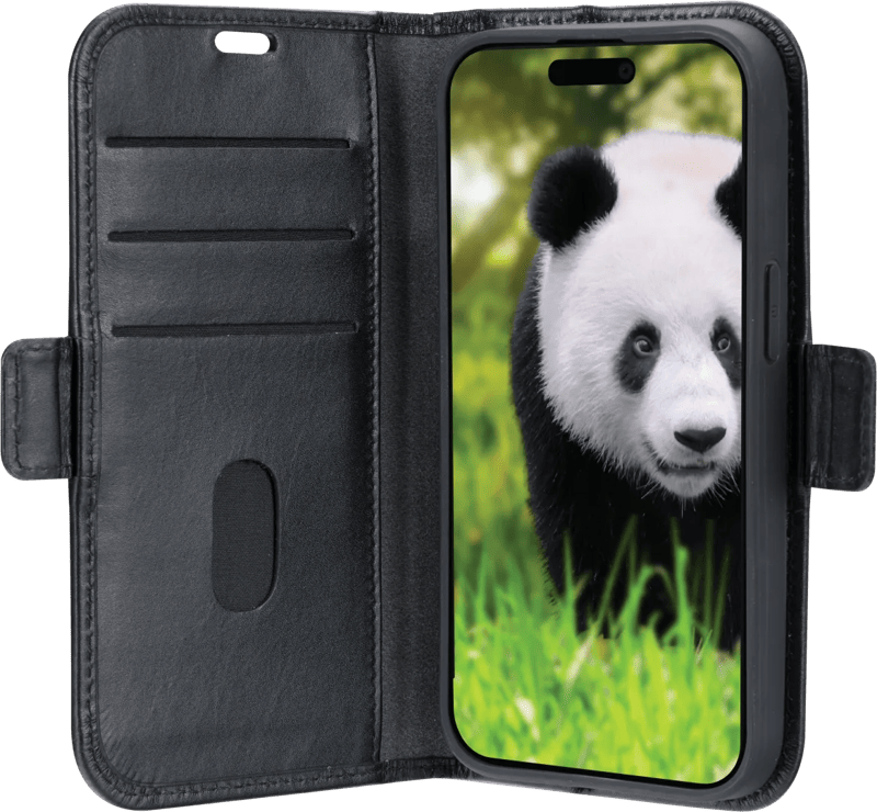 DBramante1928 Copenhagen Slim iPhone 17e/16e Book Case Leer Zwart