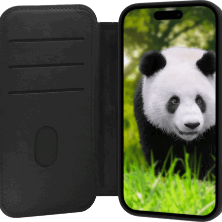 DBramante1928 Lynge iPhone 17 Book Case Leer met MagSafe Zwart