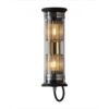 In The Tube 100-350 Wandlamp - Goud - Zilveren mesh - Zwarte stop