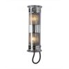 In The Tube 100-350 Wandlamp - Zilver - Zilveren mesh - Transparante stop