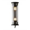 In The Tube 100-350 Wandlamp - Zilver - Zonder mesh - Zwarte stop
