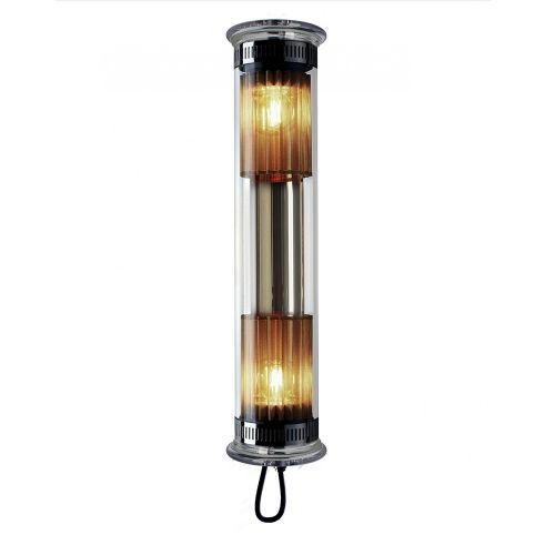 In The Tube 100-500 Wandlamp - Goud - Gouden mesh - Transparante stop