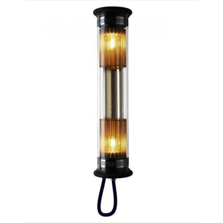 In The Tube 100-500 Wandlamp - Goud - Gouden mesh - Zwarte stop