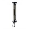In The Tube 100-500 Wandlamp - Goud - Zilveren mesh - Zwarte stop