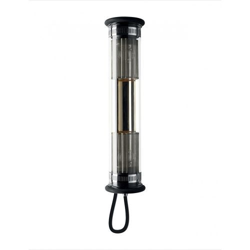 In The Tube 100-500 Wandlamp - Goud - Zilveren mesh - Zwarte stop