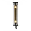 In The Tube 100-500 Wandlamp - Goud - Zonder mesh - Zwarte stop