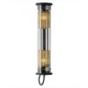 In The Tube 100-500 Wandlamp - Zilver - Gouden mesh - Zwarte stop