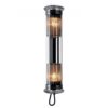 In The Tube 100-500 Wandlamp - Zilver - Zilveren mesh - Transparante stop
