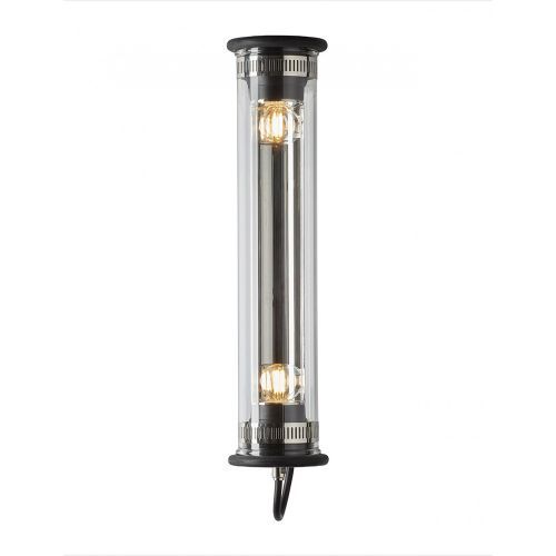 In The Tube 100-500 Wandlamp - Zilver - Zonder mesh - Zwarte stop