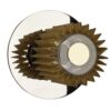 In the Sun Wandlamp 190 - Zilver - Goud