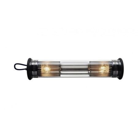 In the Tube 100-500 Wandlamp - Zilver - Gold mesh