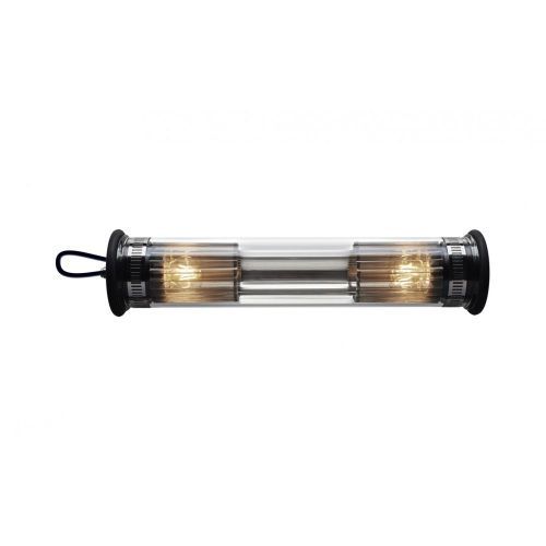 In the Tube 100-500 Wandlamp - Zilver - Gold mesh
