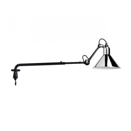 Lampe Gras N203 Conic Wandlamp - Chroom