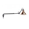 Lampe Gras N203 Conic Wandlamp - Rauw koper/wit