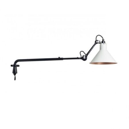 Lampe Gras N203 Conic Wandlamp - Wit/koper