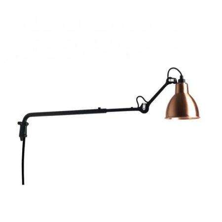 Lampe Gras N203 Round Wandlamp - Koper