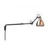 Lampe Gras N203 Round Wandlamp - Koper/wit