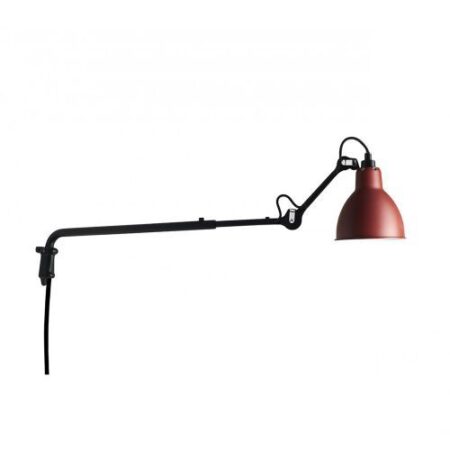 Lampe Gras N203 Round Wandlamp - Rood