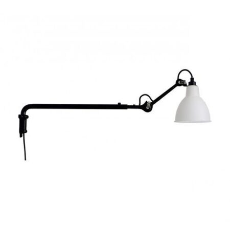 Lampe Gras N203 Round Wandlamp - Wit glas