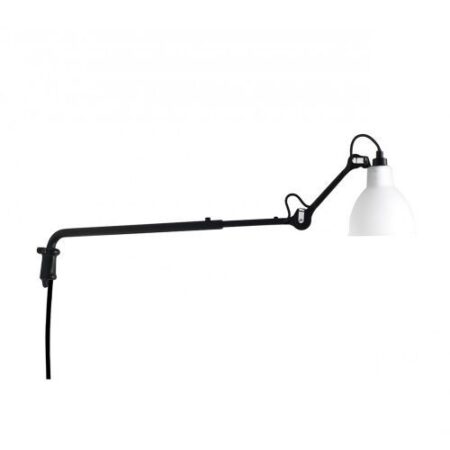 Lampe Gras N203 Round Wandlamp - Wit kunststof