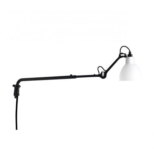 Lampe Gras N203 Round Wandlamp - Wit kunststof