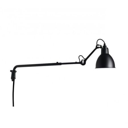 Lampe Gras N203 Round Wandlamp - Zwart