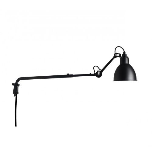 Lampe Gras N203 Round Wandlamp - Zwart
