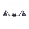 Lampe Gras N204 Double Round Wandlamp - Blauw