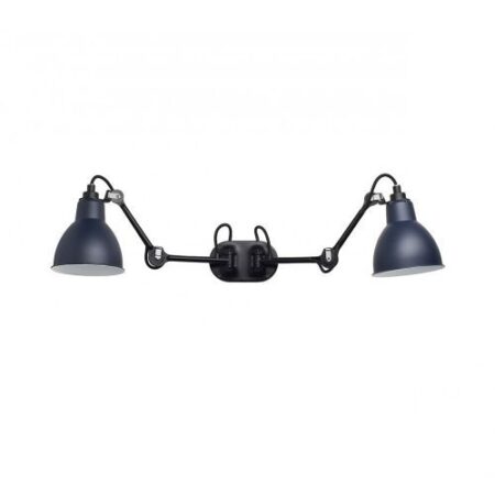 Lampe Gras N204 Double Round Wandlamp - Blauw