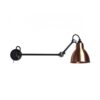 Lampe Gras N204 L 40 Round Wandlamp - Koper