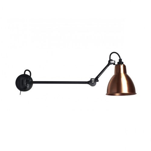 Lampe Gras N204 L 40 Round Wandlamp - Koper