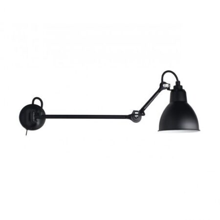 Lampe Gras N204 L 40 Round Wandlamp - Zwart