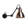 Lampe Gras N204 Round Wandlamp - Rauw koper