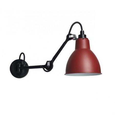 Lampe Gras N204 Round Wandlamp - Rood