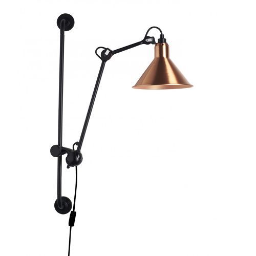 Lampe Gras N210 Conic Wandlamp - Koper